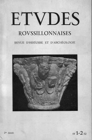 Photo moyenne de la revue: 1952, T. II,  fasc. 1-2, 140 p Cliquez pour agrandir